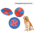 thumbnail image 2 of Greeniant Juguete para masticar mascotas elasticidad TPR entretenimiento juego interactivo animales entrenamiento juguetes suministro para el patio de la Suministros para perros Fútbol Greeniant PT003917-02B, 2 of 6