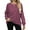1# Wine Red, variant on TEMOFON Long Sleeve Sweatshirts for Women Casual Tunic Tops Fall Crewneck Pullover Sweatshirts Loose Shirts for Women Winter Clothes