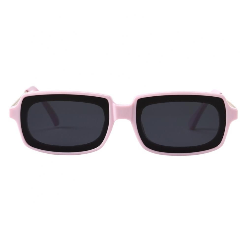 chuwa Square Sunglasses Vintage Sun Glasses UV400 Colorful Lens Eyewear Unisex Women Charms Party Brand Designer
