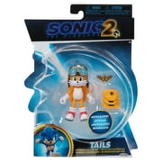 Sonic the Hedgehog 2 4 inch Articulated Tails Action Figure with Accessory inspired by the Sonic 2 Movie