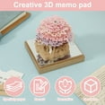thumbnail image 6 of Threns 3D Memo Pad Tree House 3D Notepad Decorative 3D Sticky Notes Pad Portable 3D Memo Pad Art 3D Sticky Notes with Acrylic Cover for Home Office Desktop Decoration, 6 of 10