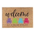 thumbnail image 2 of Bowayaoa Non-Slip Doormat for Front Door, Absorbent Entrance Rug, Durable Outdoor Indoor Mat, Anti-Slip Home Decorative Carpet, 2 of 2