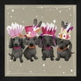 thumbnail image 1 of Fancypants Wacky Dogs VII by Hammond Gower, Framed Wall Art, 13.25W x 13.25H, 1 of 2