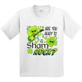 thumbnail image 3 of Inktastic Are You Ready to Shamrock? Fun St. Patrick's Day Youth T-Shirt, 3 of 5