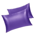 thumbnail image 3 of Funda de almohada de satén de seda artificial 2pcs Funda de almohada para el hogar Funda de almohada para dormir, ZT01-305 Noticed HA003600-01, 3 of 7