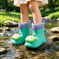 thumbnail image 2 of Girls' Waterproof Rain Boots Toddler & Little Kid Sizes, 2 of 5