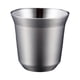 thumbnail image 1 of Bewildely Tazas de café, botella de doble pared, antiescaldado, 80ML, taza para beber té, anillo, taza aislante para la boca, habitación, oficina de Teteras Plata Bewildely HA081344-08, 1 of 6