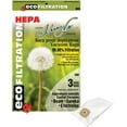 thumbnail image 1 of Johnny Vac HEPA Central Vacuum Bag 395H - Compatible with Beam, Eureka, Electrolux, Kenmore, Nilfisk (Pack of 3), 1 of 1