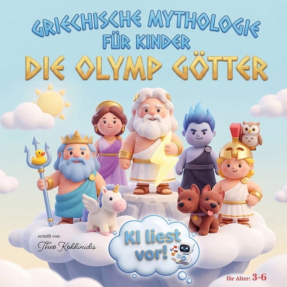 Greek Mythology for Kids Griechische Mythologie FÃ¼r Kinder: Die Olymp GÃ¶tter, Book 3, (Paperback)