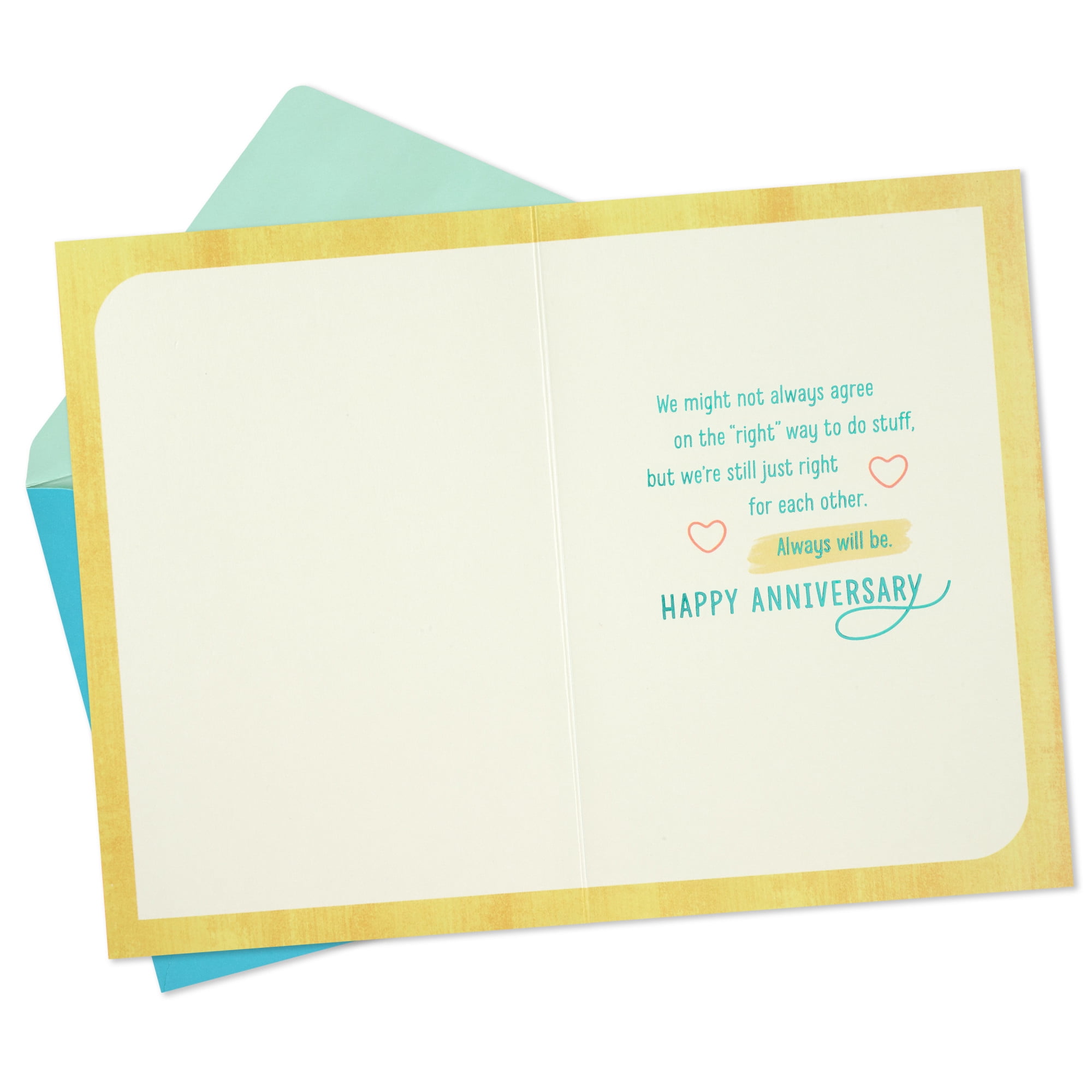Hallmark Anniversary Card (Couple Adjusting Thermostat)