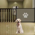 thumbnail image 3 of Pet Dog Gate for Stairs Folding Dog Barrier Safety Stair Mesh Gates Suitable for Indoor House Use Qhzl A-G, 3 of 5