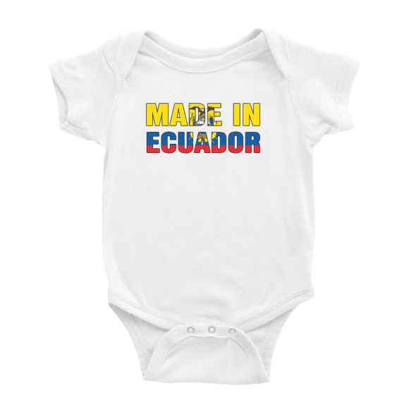 Made In Ecuador Cute Baby Bodysuit