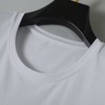 thumbnail image 3 of HOOMEUMY Men's Basic Solid Color Short Sleeve Crew Neck T-Shirt Casual Breathable Workout Lightweight Slim Fit Tee Gray XL, 3 of 6
