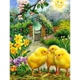 thumbnail image 1 of Cuadros Decorativos 5D bricolaje pollo taladro redondo completo diamante pintura Kit manualidades imagen (A796) Likrtyny embutido en tela, 1 of 6