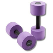 Sporti Light Resistance Aquatic Dumbbells, 4 lbs, Soft Grip Closed Cell Foam