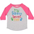 thumbnail image 3 of Inktastic My Gammy Loves Me Boys or Girls Toddler T-Shirt, 3 of 5