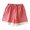 red, variant on HOWPAY Pajama Shorts Women Casual Elastic High Waisted Pj Sleepwear Plaid Print Baggy Comfy Stretchy Loose Fit Lightweight Lounge Shorts Black L