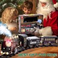 thumbnail image 2 of JoyStone Electric R/C Train Set Toys for Boys with Smokes, Lights & Sound, Tracks, Toddler Model Train Set with Steam Locomotive Engine & Cargo Cars and Tracks, Christmas Toy Train for Kids, 2 of 7