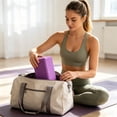 thumbnail image 7 of High DensityYoga Blocks 2 Pack, 9"x6"x3" Bicolor Exercise Blocks High-Density EVA Foam Blocks with Soft Non-Slip Surface, Lightweight Yoga Props for Yoga Pilates Meditation & Stretching, 7 of 7