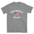 thumbnail image 1 of Martinsville Indiana Patriot Men's Cotton T-Shirt, 1 of 1