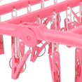 thumbnail image 2 of Domqga Household 32 Clips Folding Clothes Hanger Dryer Socks Underwear Drying Rack, Clothes Dryer Rack, Laundry Rack, 2 of 7