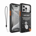 thumbnail image 1 of wonima02 Underwater Phone Case for Snorkeling, [IP68 Waterproof] [Sensitive Inflated Touchscreen] [Precise Buttons], Only for 6.7" iPhone 15/14/13/12 Pro Max, iPhone 16/15/14 Plus, Black, 1 of 1