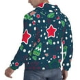 thumbnail image 3 of Bingfone Christmas Men'S Drawstring Hoodie Long Sleeve Pocket Sweatshirts-X-Large, 3 of 9