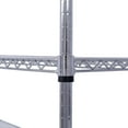 thumbnail image 4 of 6-Tier Wire Shelving,Steel Storage Rack,Height Adjustable Metal Shelving for 1000 LBS Capacity,Chrome, 4 of 6