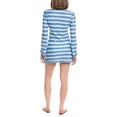 thumbnail image 2 of Ramy Brook womens  Zig Zag Cassie Cover-Up Dress, s, Blue, 2 of 3