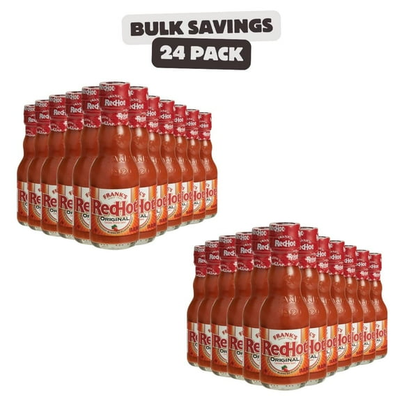 Frank's RedHot Sauce au Poivre de Cayenne Originale 5 fl. oz. - 24/caisse