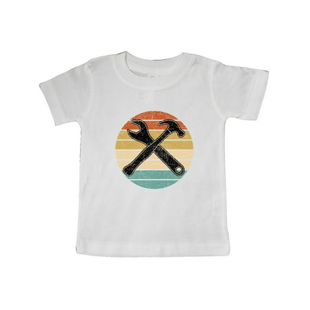 

Inktastic Mechanic Tool Set - Handyman Gift Gift Baby Boy or Baby Girl T-Shirt