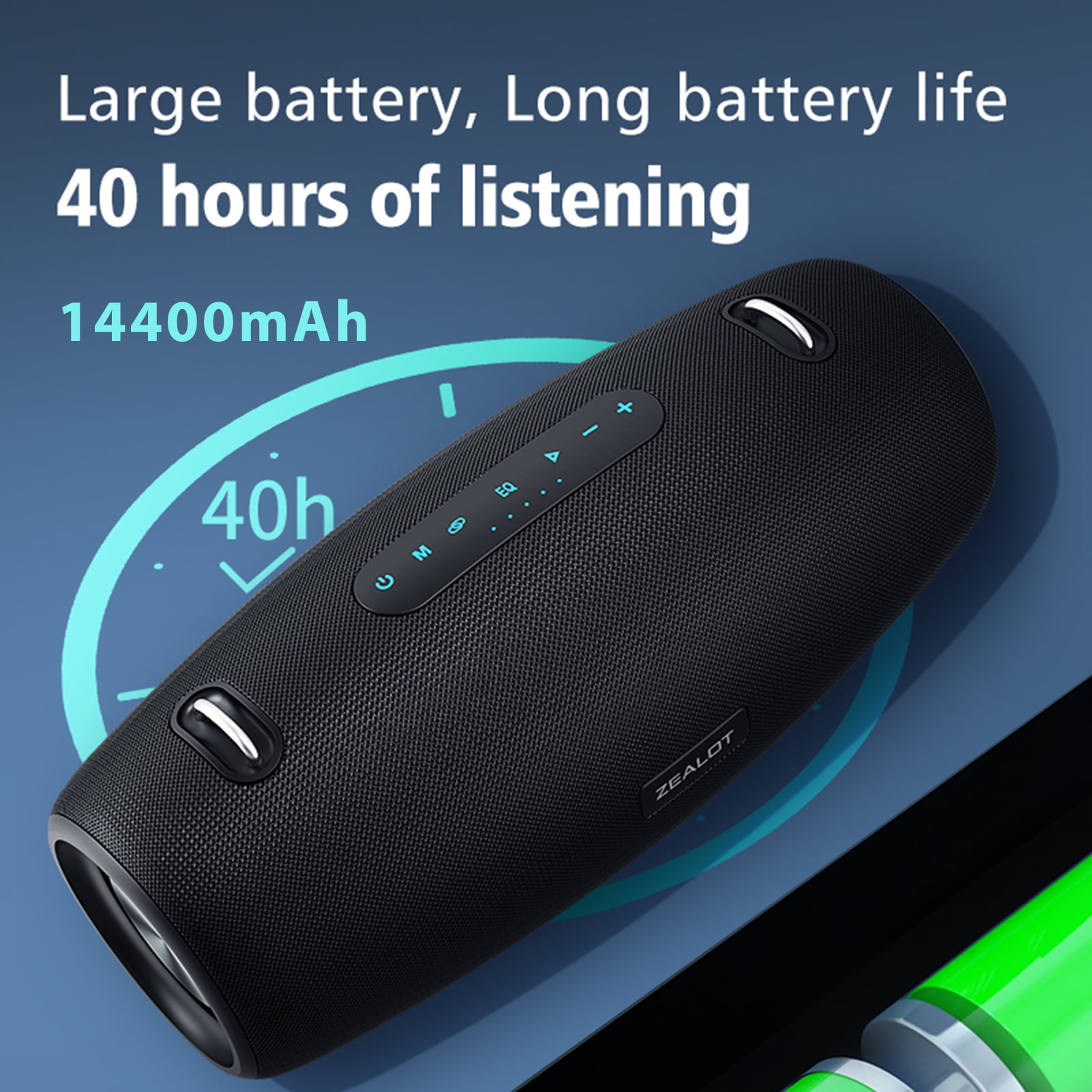 ZEALOT S67 Portable Wireless Speaker with BT 5.0 Technology IPX6