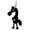 C, variant on Horse Plush Keychain with Sweater Cute Animal Charm for Bags and Backpacks