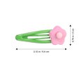 thumbnail image 3 of SHOWERORO 10Pcs Metal Snap Hair Barrettes for Children Assorted Colors Small Clip Giving, 3 of 6