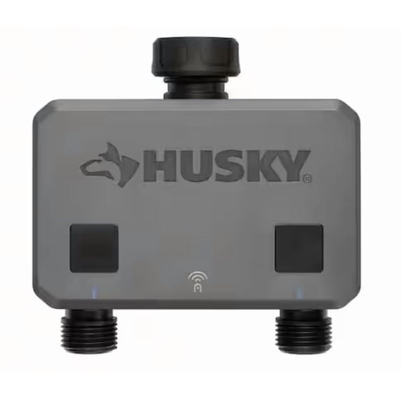 Husky Smart Watering Timer for Irrigation and Sprinklers Powered by Hub Space