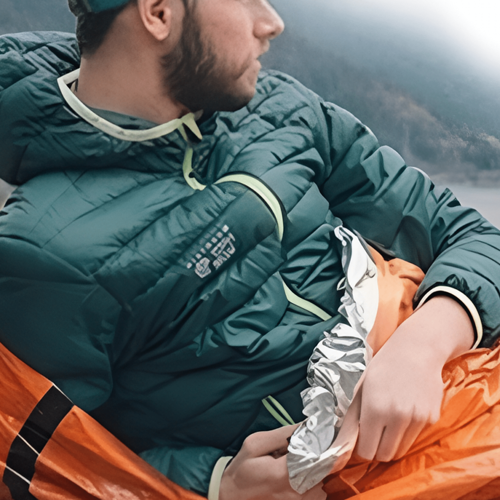 XIBUFE 2026 New Emergency Sleeping Bag, 84"X36" Waterproof Emergency Sleeping Bags for Survival, Pocket Size Survival Blanket, Thermal Bivy Sack for Outdoor Camping, Hiking