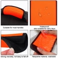 thumbnail image 2 of Envoltorio de neopreno naranja brillante impermeable para equipaje, paquete de 6, 2 of 8