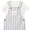 Blue/White Stiped, variant on Carter's Child of Mine Baby Boy Overalls, 2-Piece, Sizes 0/3-24 Months
