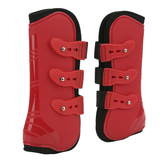 Horse Front Tendon Boots, Horse Front Leg Protector Strong Quick Release Comfortable Adjustable For Training For Racing