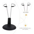 thumbnail image 3 of 4Pcs Black Doll Stand Bracket Support for Bears and Fashion Dolls, Portable Storage Rack for Home, 3.93*2.16*0.78Inch, 3 of 8