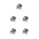 thumbnail image 1 of Minnieouse Vintage mujeres Plume Fascinator velo sombrero Clip señoras pelo flor tocado boda fiesta caballo carreras eventos Iglesia Type2 NO2, 1 of 6