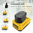 thumbnail image 5 of TurboCell 18V 14.4V 12V Charger for DeWalt DW987 DW989 DW995 DW997 DC385 DC385K DC390 DE9095 DC390K DC410 DC988, 5 of 5