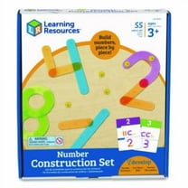 Learning Resources Number Construction, 50 Pieces, Ages 3 