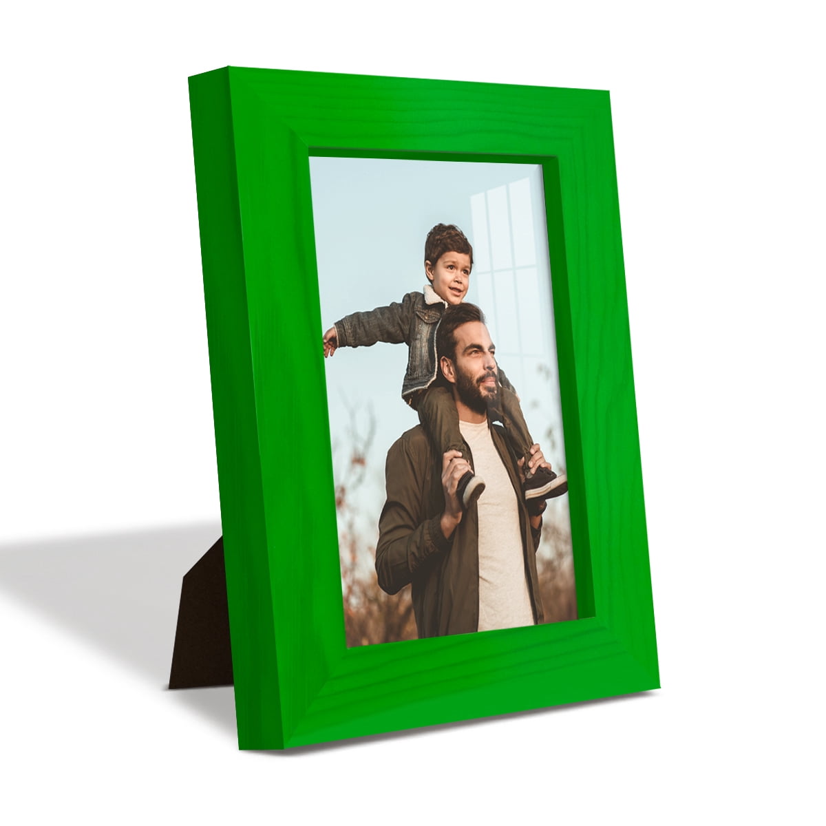 3.5x5 Wood Grain Picture Frame - Rainforest