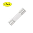 thumbnail image 1 of Fusible de cartucho automotriz 4A 250V 5x20mm de reemplazo de tipo lento para amplificador de alarma de audio de coche 6 piezas, 1 of 5