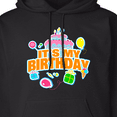 thumbnail image 3 of Inktastic It's My Birthday Adult Hoodie Sweatshirt, 3 of 4