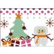 thumbnail image 5 of Hilo de bordar Algodón ecológico 14CT Impreso Navidad Muñeco de nieve Punto de cruz 27x19cm, 5 of 9