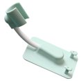 thumbnail image 3 of Kironypik Self-Adhesive Shower Head Bracket 360°Rotatable Showerhead Holder Showering Stand with Hook Towel Support Mount Toilet Green, 3 of 6
