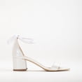 thumbnail image 1 of Illy - Zapatos de tacón color marfil con perlas crema 25 CM, 1 of 7