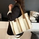 thumbnail image 4 of Bolso de hombro de mujer - Bolso mensajero casual con correa ajustable • Poliéster • 36x28x9cm • Blanco, negro, rojo, amarillo, verde, 4 of 6
